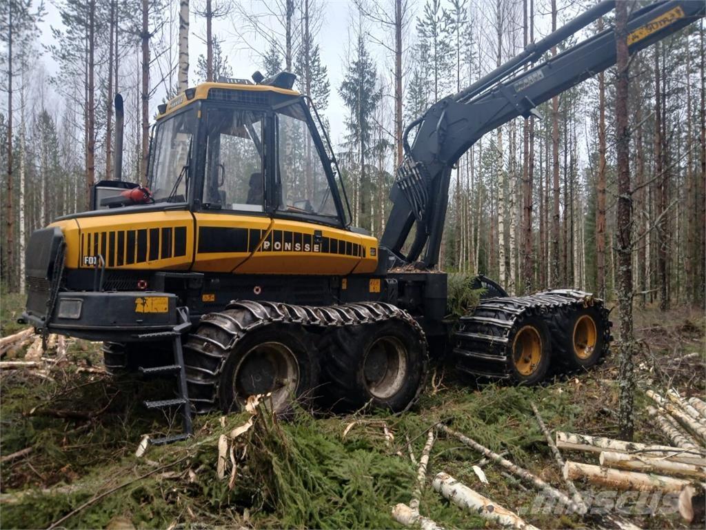 Ponsse Fox Θεριζοαλωνιστικές μηχανές
