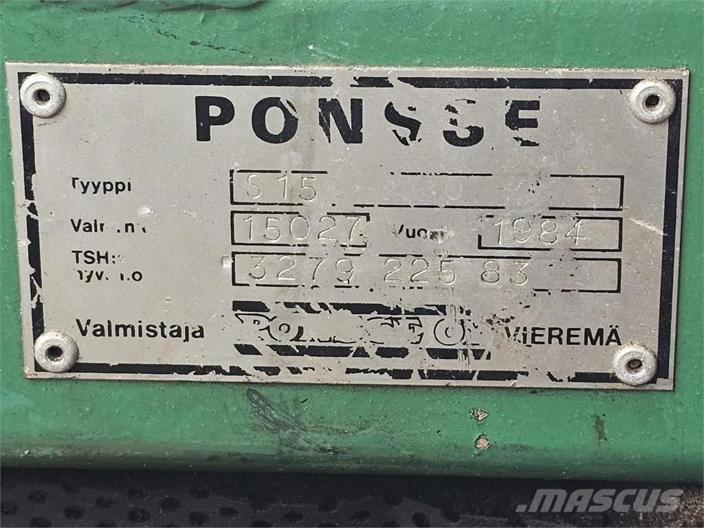 Ponsse S15 Μεταφορείς ξυλείας