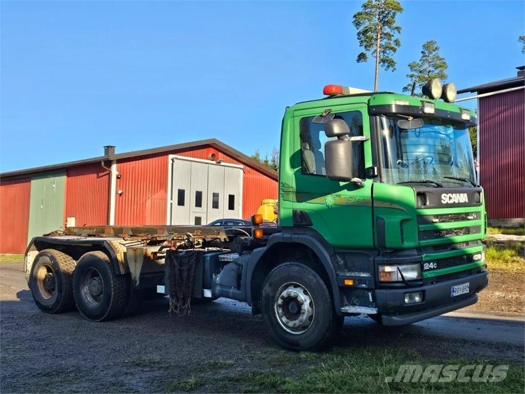 Scania 124C 6X4 Φορτηγά ανατροπή με γάντζο