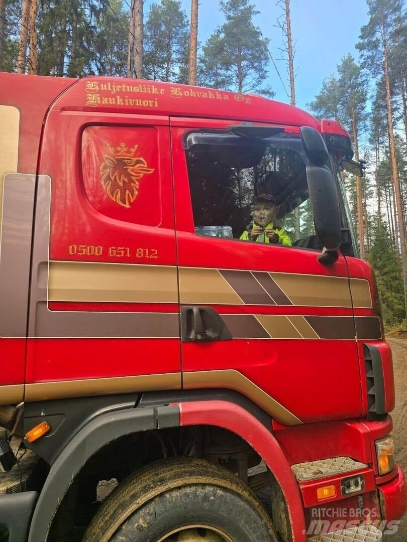 Scania 164 Φορτηγά Ανατροπή