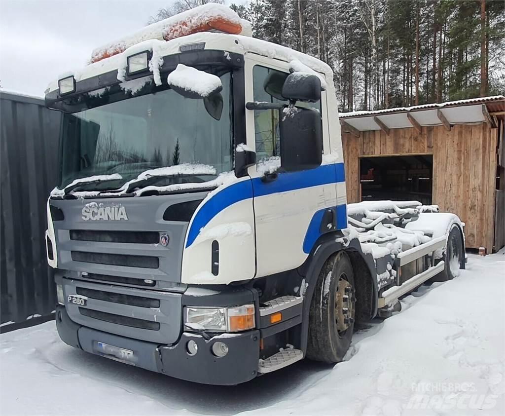 Scania P 280 Φορτηγά ανατροπή με γάντζο