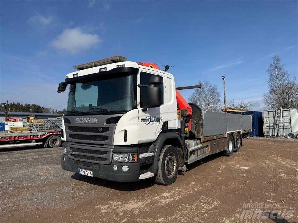 Scania P370 Φορτηγά με Γερανό