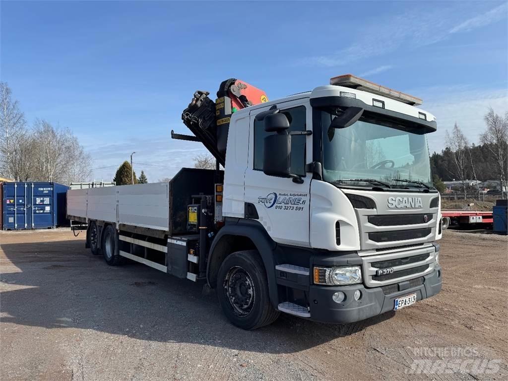 Scania P370 Φορτηγά με Γερανό