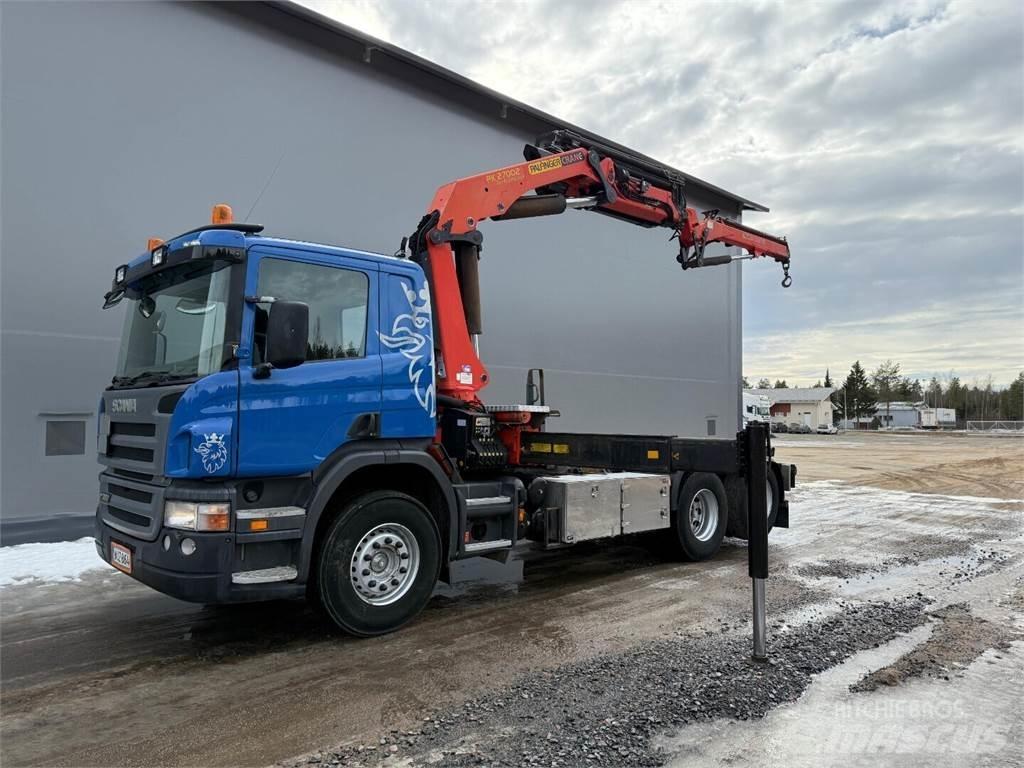Scania p380 Φορτηγά με Γερανό