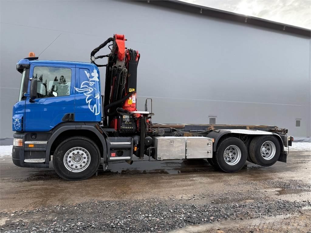 Scania p380 Φορτηγά με Γερανό