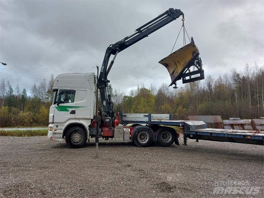 Scania r 560 Φορτηγά με Γερανό