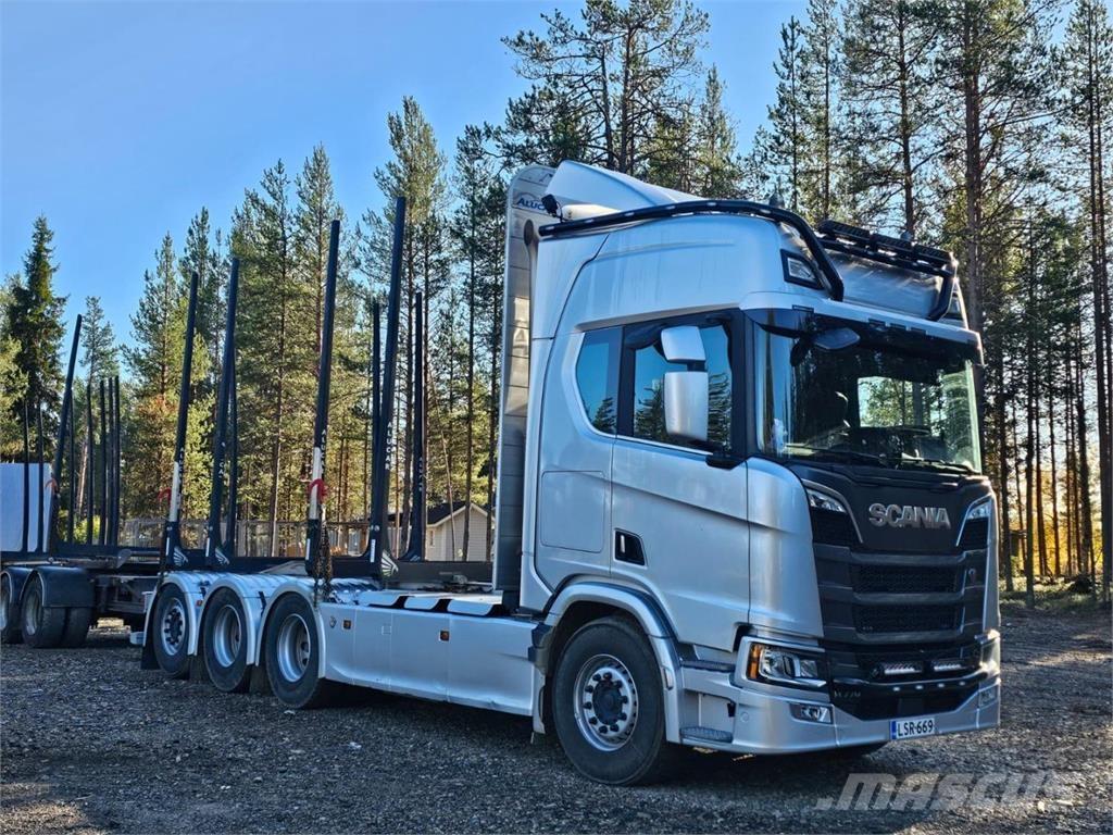 Scania R660 8X4 Φορτηγά ξυλείας