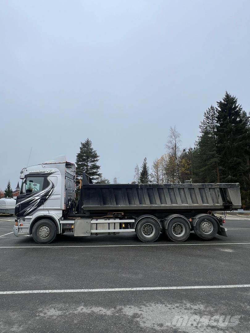 Scania R730 Φορτηγά ανατροπή με γάντζο