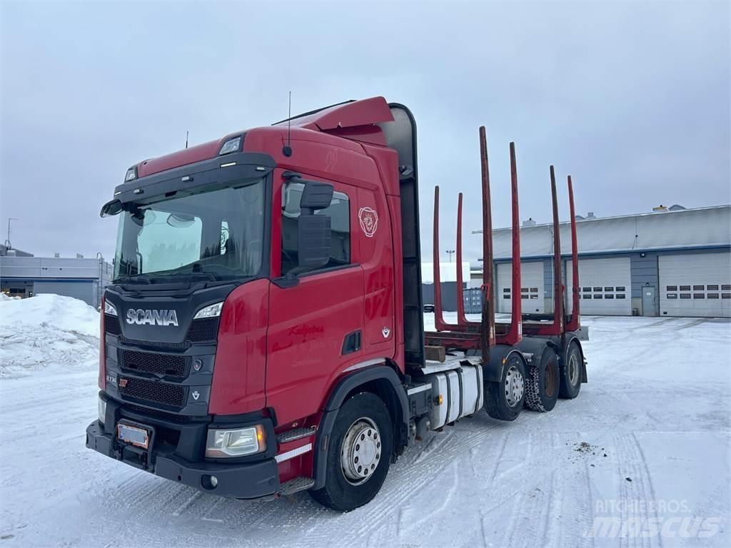 Scania R730 8x4 Φορτηγά ξυλείας
