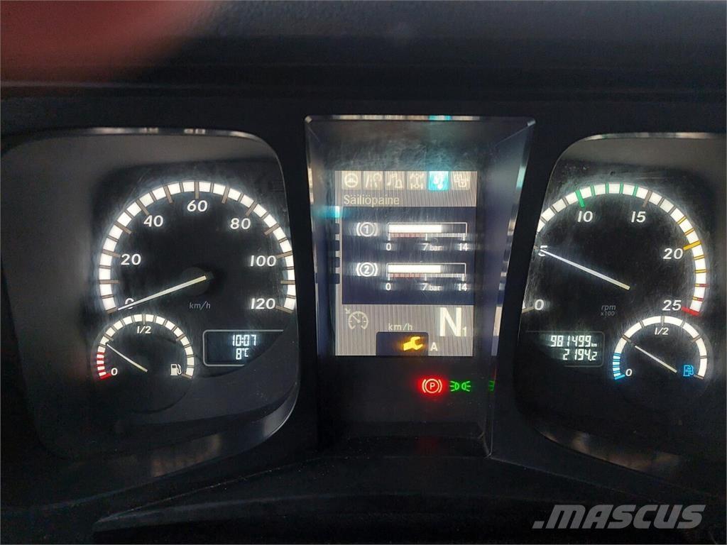 Sisu CK16M 8x4 Φορτηγά ξυλείας