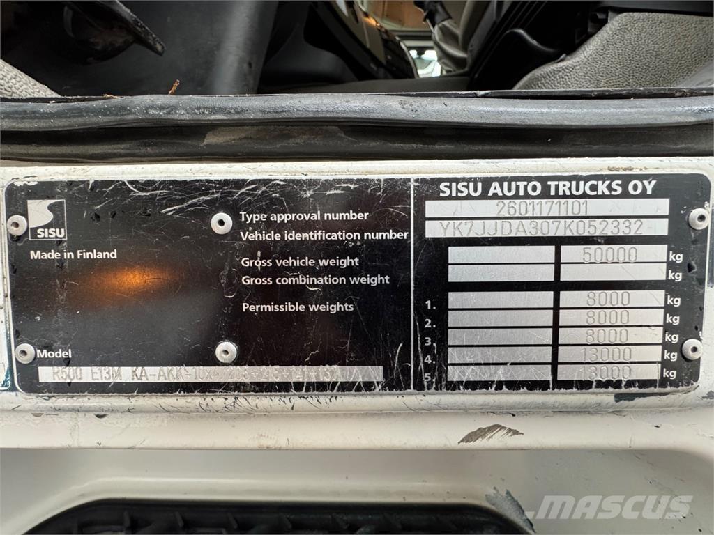 Sisu R500 10x4 Φορτηγά μεταφοράς δασικών μηχανημάτων