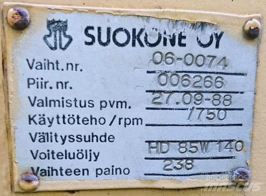 Suokone Jyrsin Κατασκευές - Άλλα