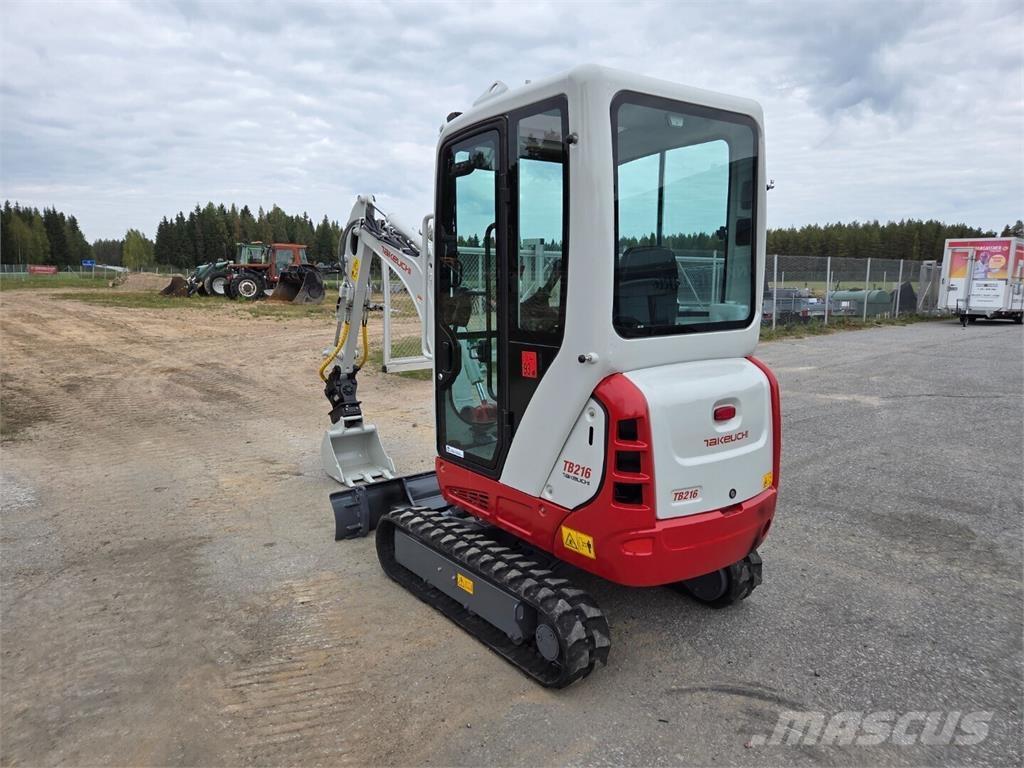 Takeuchi TB216 Εκσκαφάκι (διαβολάκι) < 7t