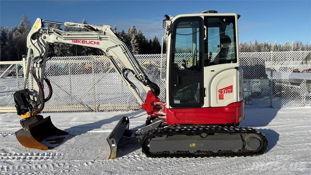 Takeuchi TB335R Εκσκαφάκι (διαβολάκι) < 7t