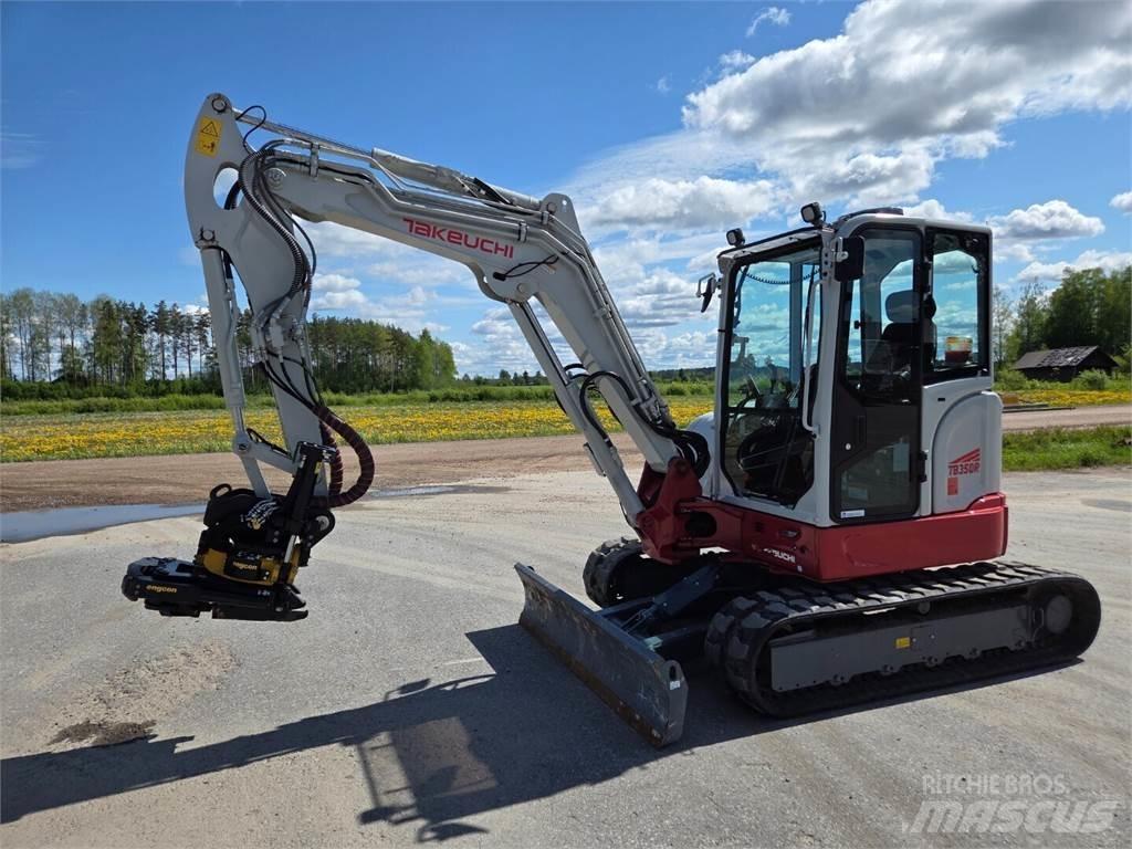 Takeuchi TB350R Εκσκαφάκι (διαβολάκι) < 7t