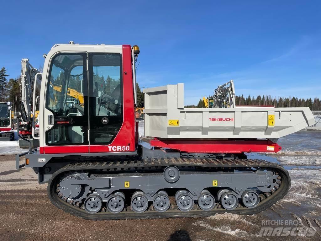 Takeuchi TCR50 Ερπυστριοφόρα Dumpers - Ντάμπερ
