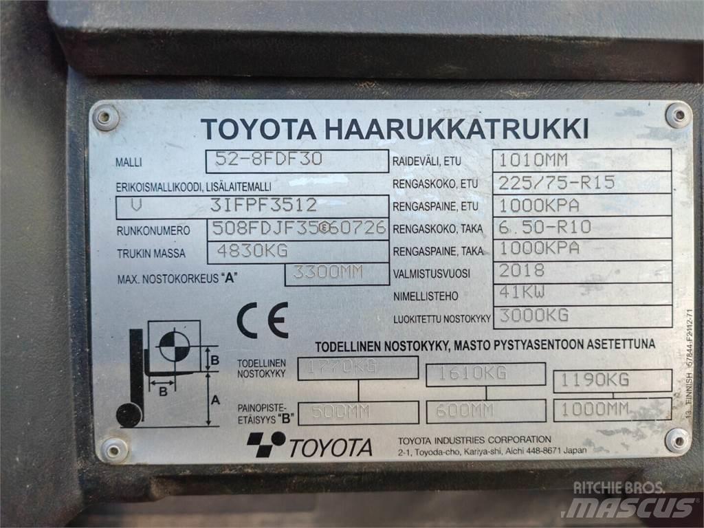 Toyota 52-8FDF30 Πετρελαιοκίνητα Κλαρκ