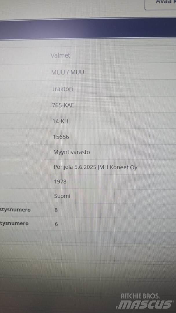Valmet 702 Τρακτέρ