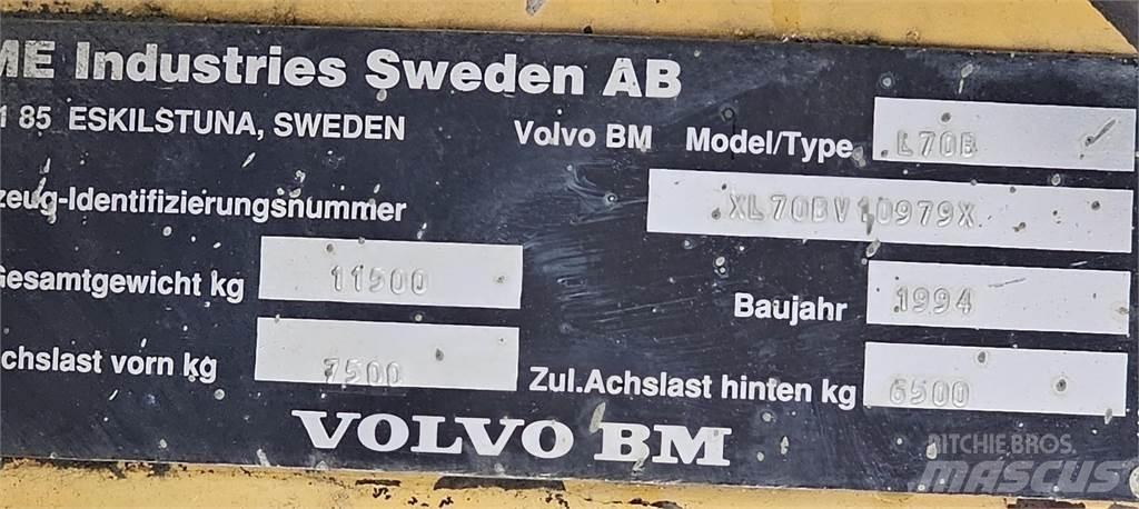Volvo BM L 70 B Φορτωτές με λάστιχα (Τροχοφόροι)
