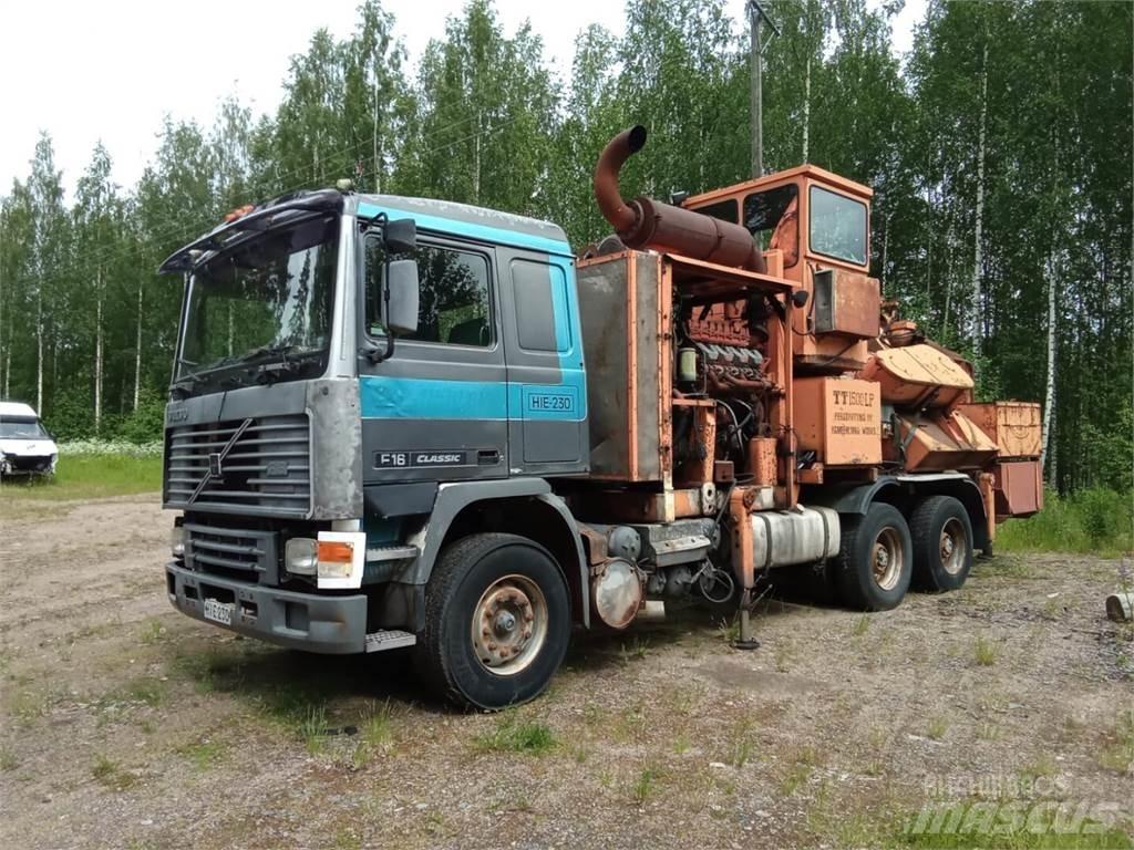 Volvo F16 Φορτηγά θρυμματισένου ξύλου