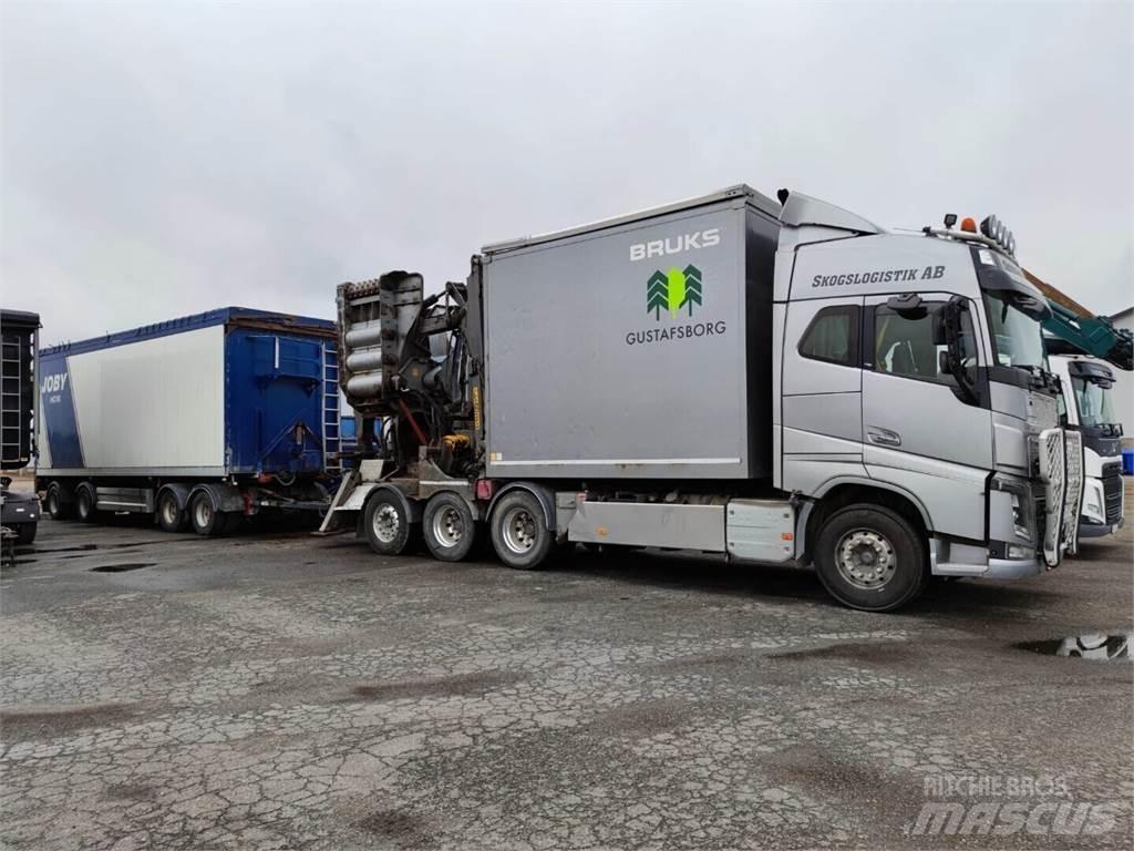 Volvo FH16 Φορτηγά θρυμματισένου ξύλου
