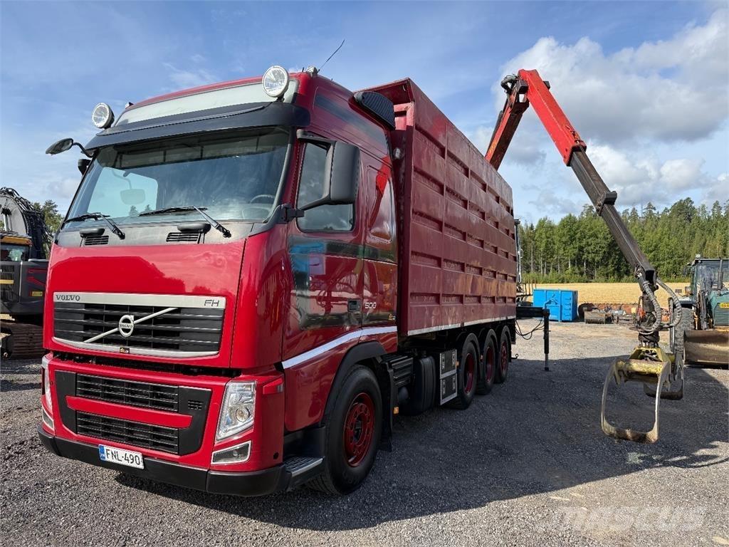 Volvo FH500 Φορτηγά με Γερανό