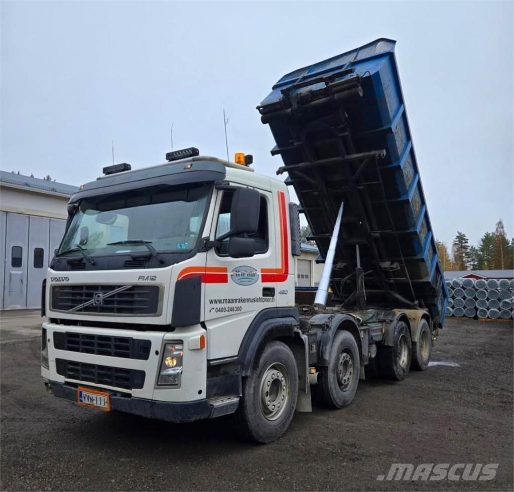 Volvo FM12 8X4 Φορτηγά ανατροπή με γάντζο