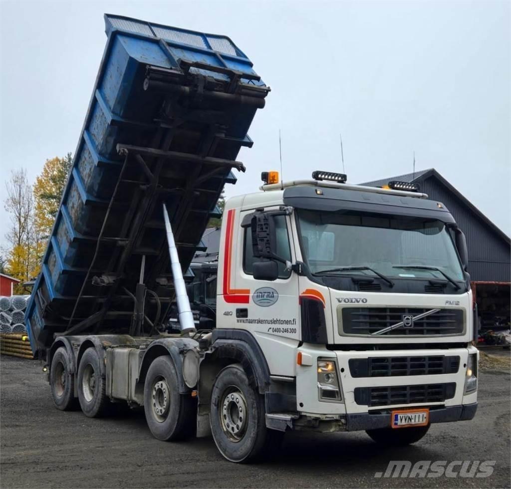 Volvo FM12 8X4 Φορτηγά ανατροπή με γάντζο
