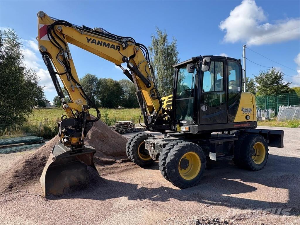 Yanmar B 95 W Εκσκαφείς με τροχούς - λάστιχα
