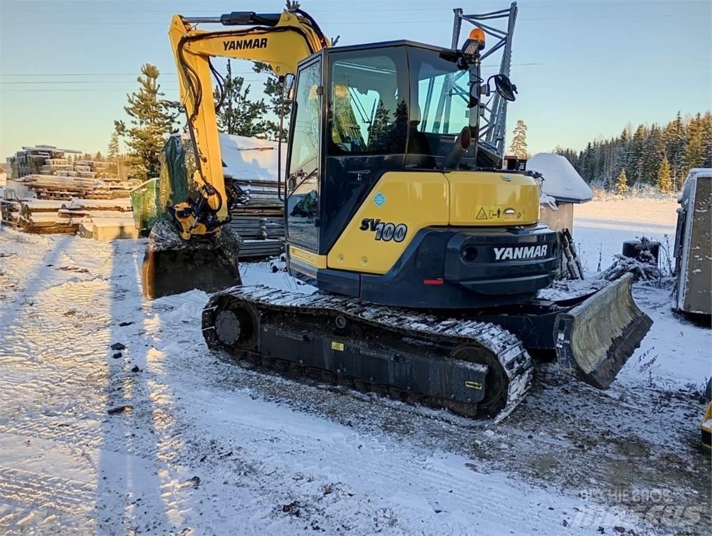 Yanmar SV100 Εκσκαφείς με ερπύστριες