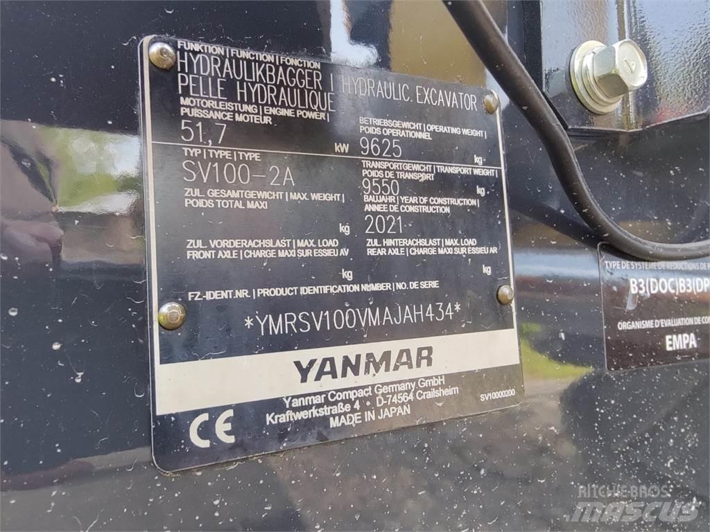 Yanmar SV100-2 Μίνι εκσκαφείς 7t - 12t
