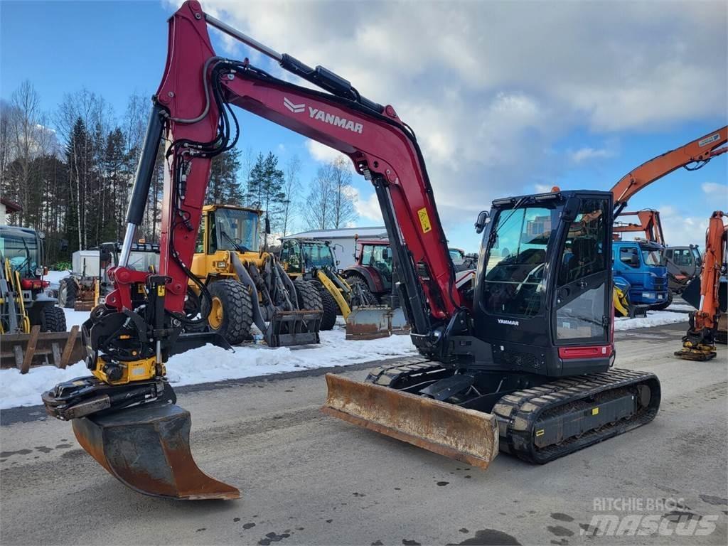 Yanmar Vio 80 Μίνι εκσκαφείς 7t - 12t