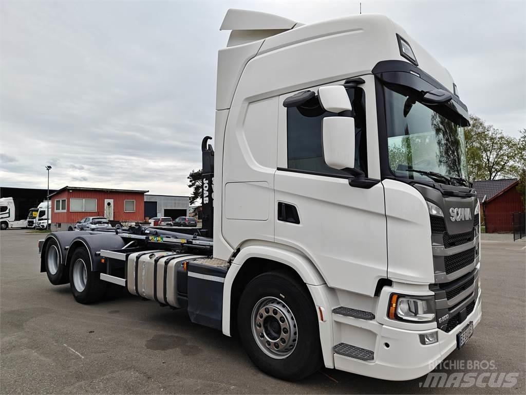 Scania G500 Φορτηγά ανατροπή με γάντζο