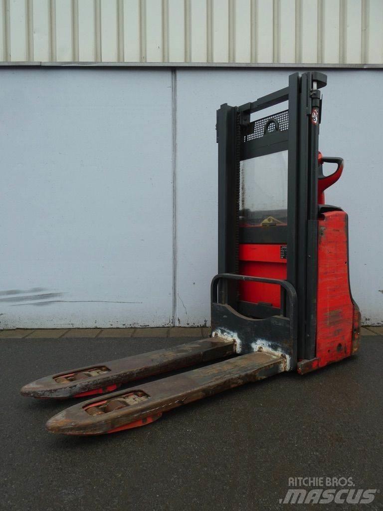 Linde D08-1160 Παλετοφόρα πεζού χειριστή με ιστό