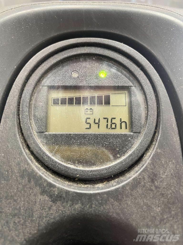 Linde D08-1160 Παλετοφόρα πεζού χειριστή με ιστό