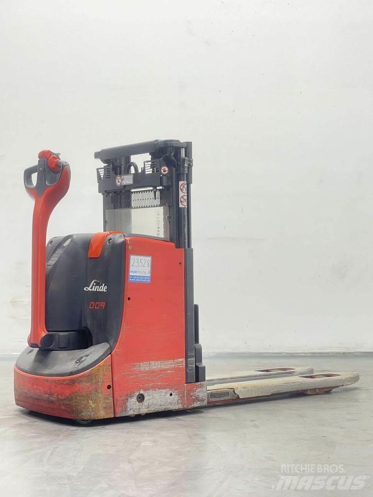Linde D08-1160 Παλετοφόρα πεζού χειριστή με ιστό