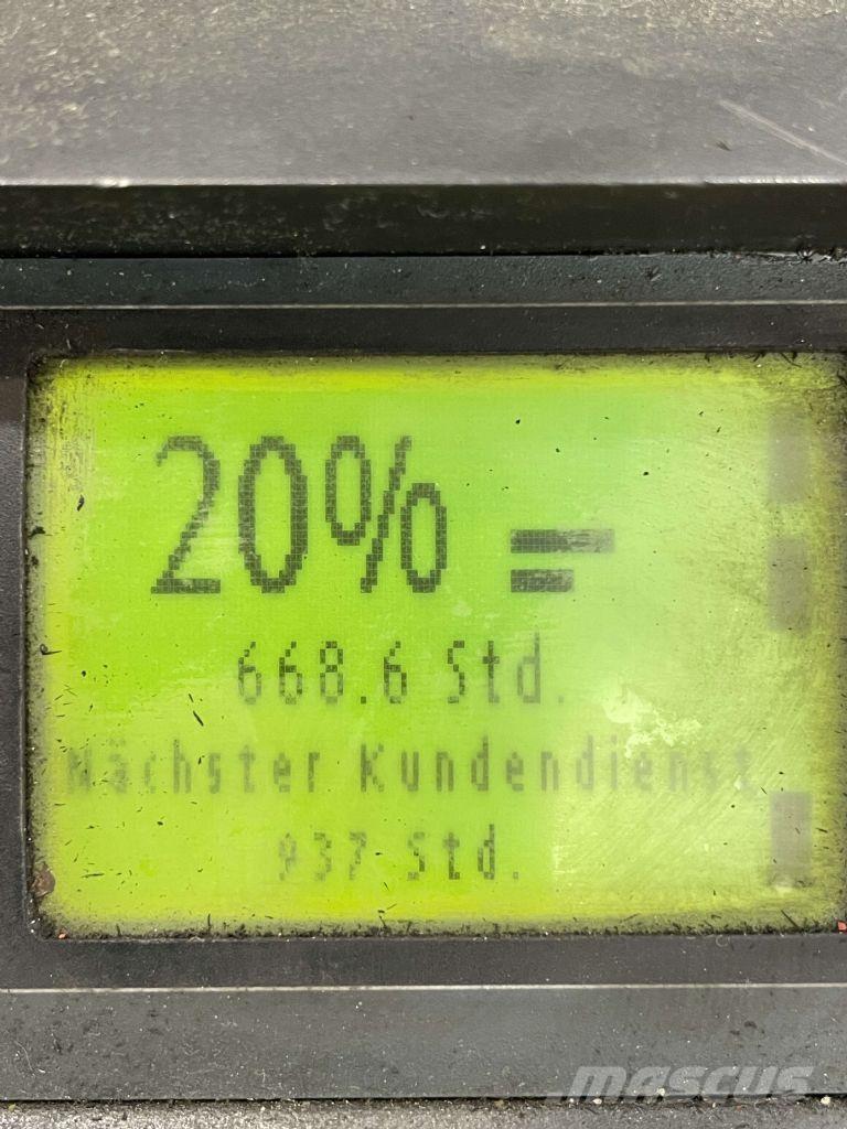 Linde D12-133 Παλετοφόρα πεζού χειριστή με ιστό