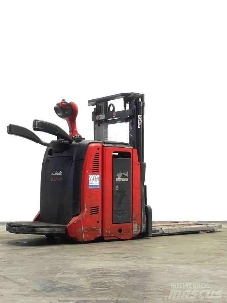 Linde D12HPAP-133 Παλετοφόρα πεζού χειριστή με ιστό