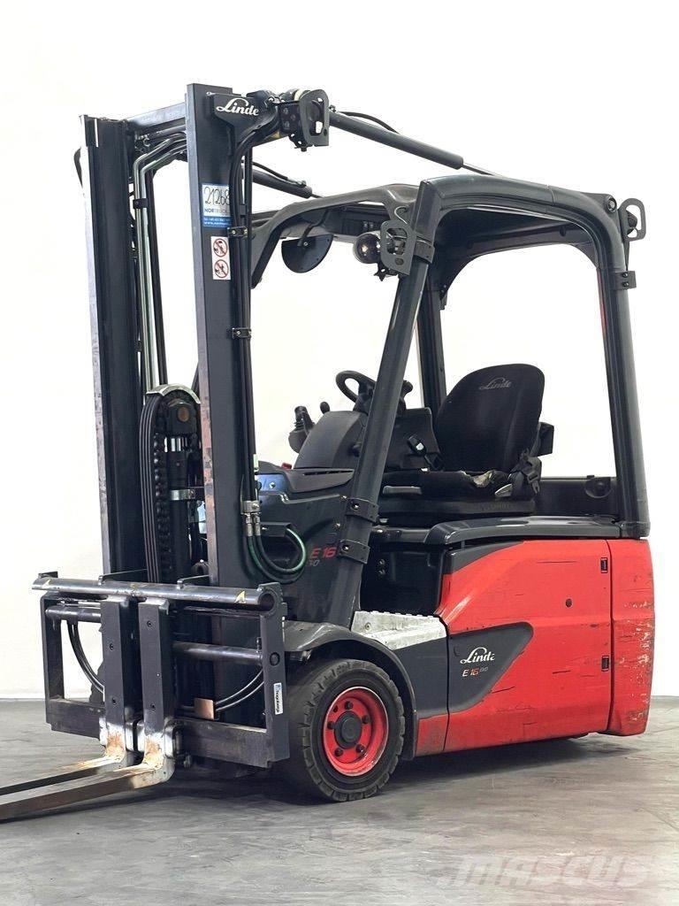 Linde E16-386-EVO Ηλεκτρικά περονοφόρα ανυψωτικά κλαρκ