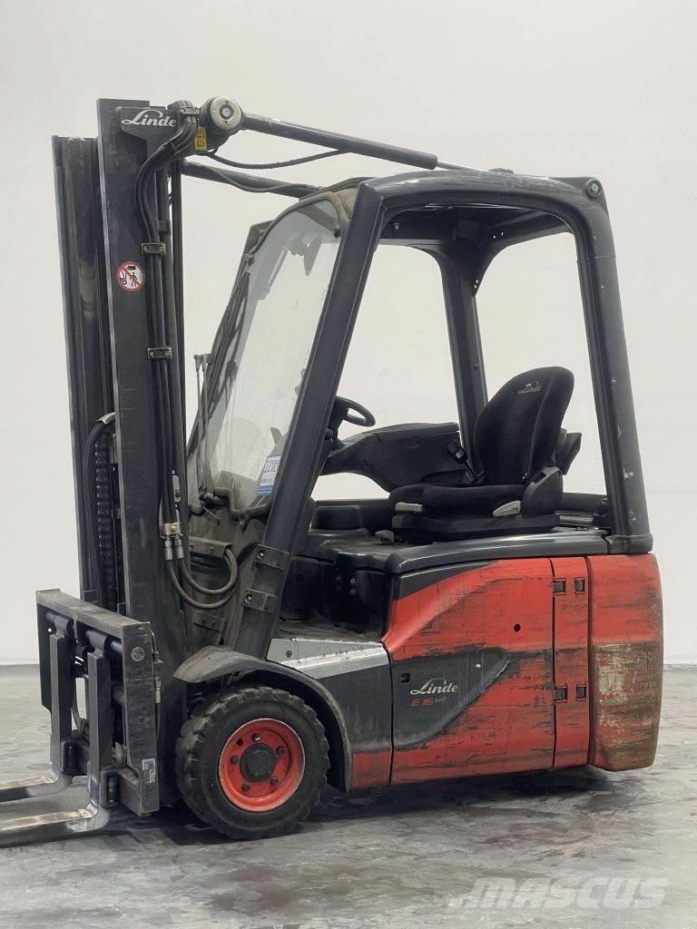 Linde E16C-02-386 Ηλεκτρικά περονοφόρα ανυψωτικά κλαρκ