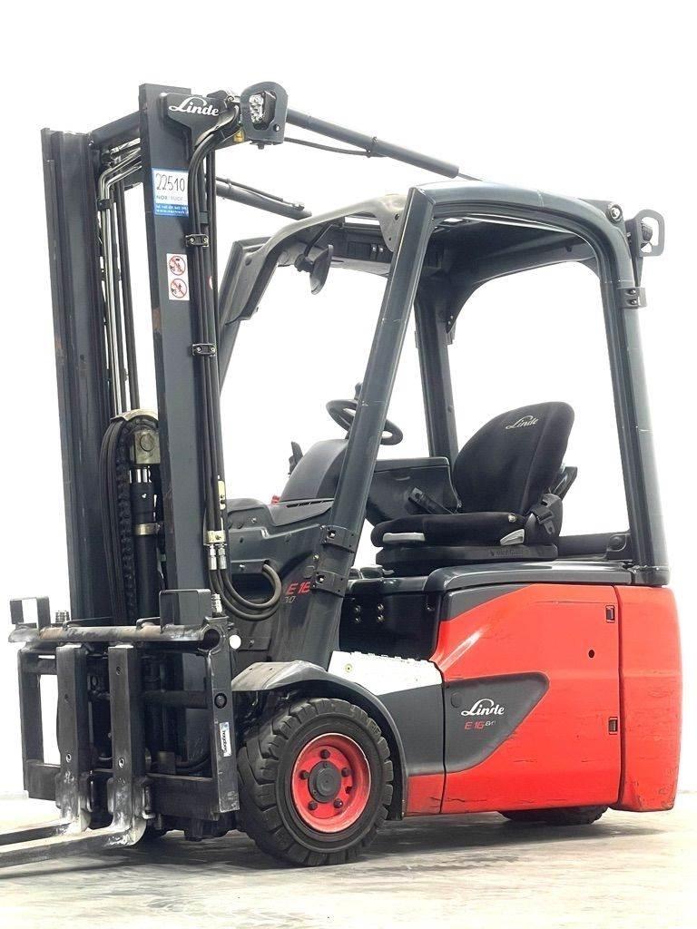 Linde E16C-386-EVO Ηλεκτρικά περονοφόρα ανυψωτικά κλαρκ