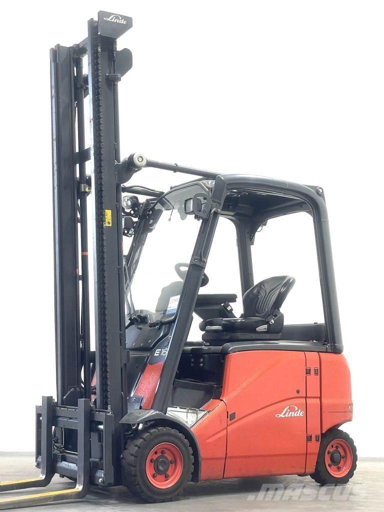 Linde E16PH-01 Ηλεκτρικά περονοφόρα ανυψωτικά κλαρκ