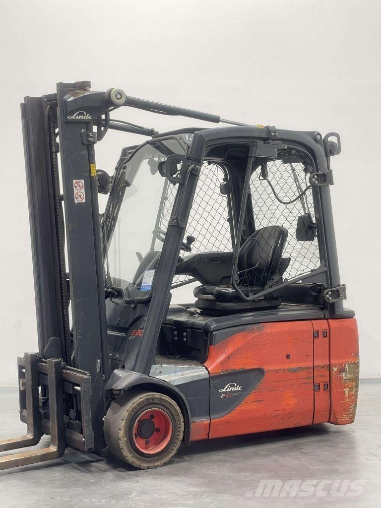 Linde E20L-02-386 Ηλεκτρικά περονοφόρα ανυψωτικά κλαρκ
