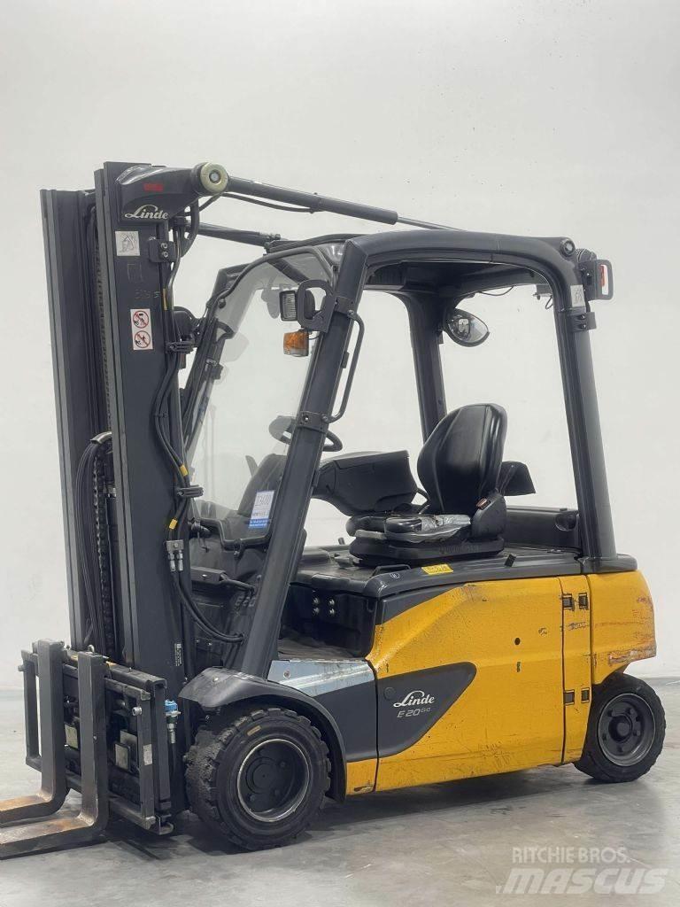 Linde E20PL-02-386 Ηλεκτρικά περονοφόρα ανυψωτικά κλαρκ
