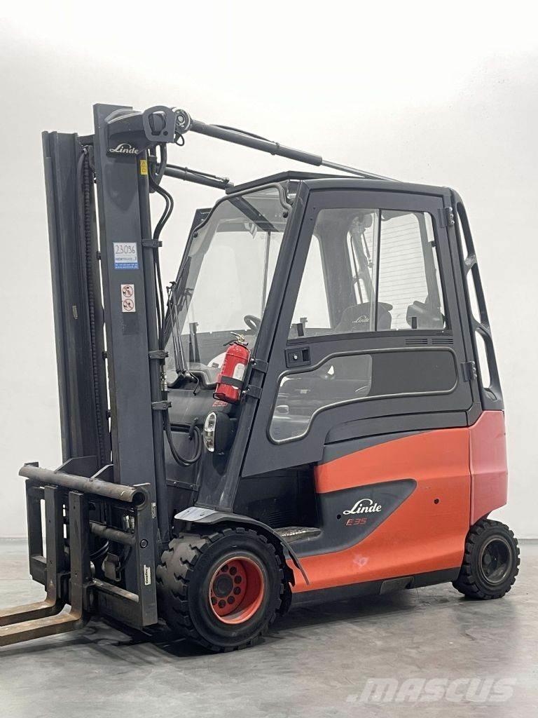 Linde E35HL-01-387 Ηλεκτρικά περονοφόρα ανυψωτικά κλαρκ