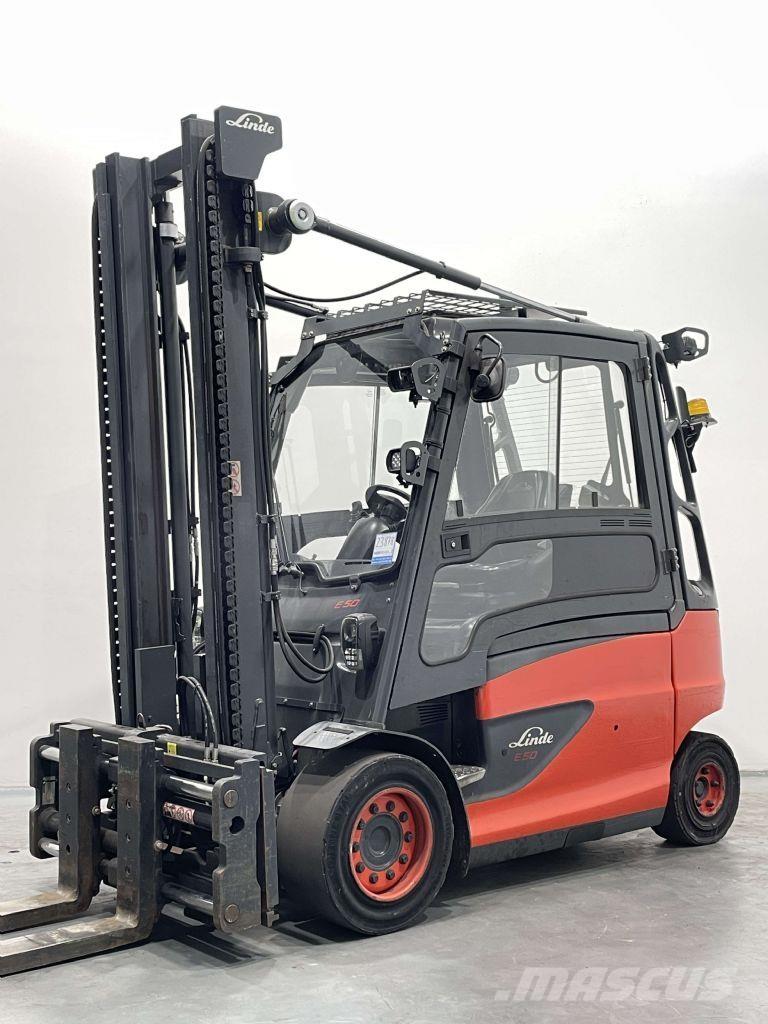 Linde E50HL-01-388 Ηλεκτρικά περονοφόρα ανυψωτικά κλαρκ