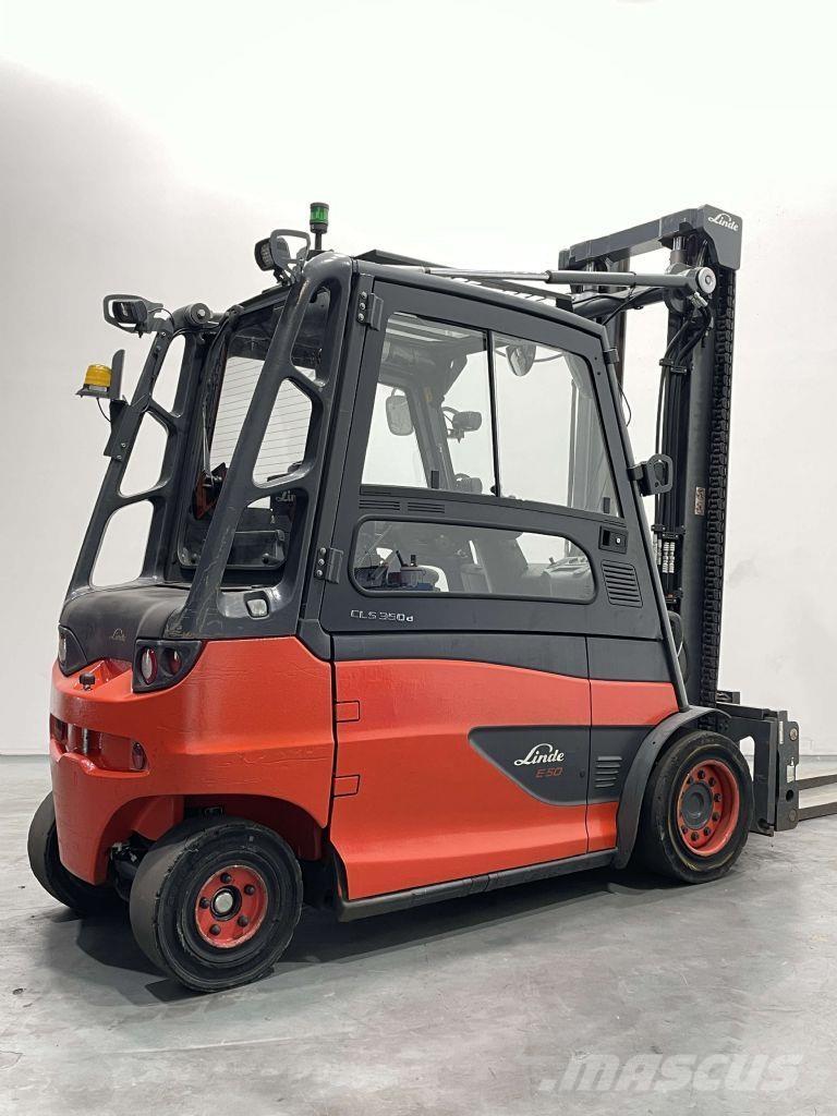 Linde E50HL-01-388 Ηλεκτρικά περονοφόρα ανυψωτικά κλαρκ