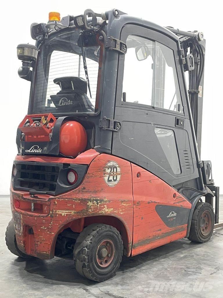 Linde H16T-01-391 Περονοφόρα ανυψωτικά κλαρκ με φυσικό αέριο LPG