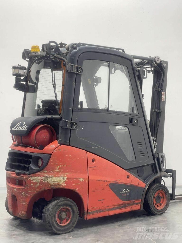Linde H16T-01-391 Περονοφόρα ανυψωτικά κλαρκ με φυσικό αέριο LPG