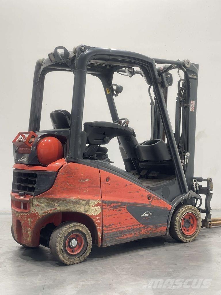 Linde H16T-01-391 Περονοφόρα ανυψωτικά κλαρκ με φυσικό αέριο LPG